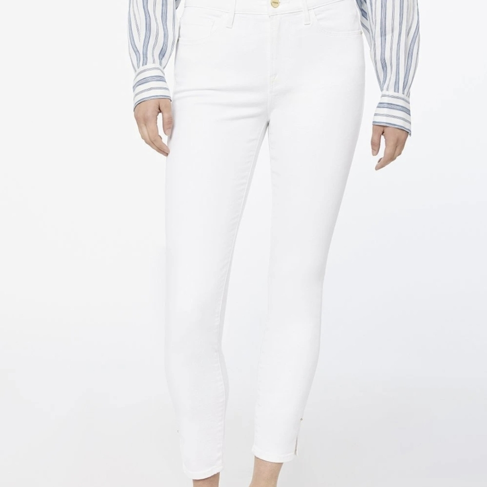 Frame Le Skinny De Jeanne Crop